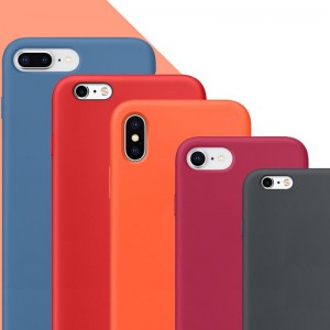 high quality silicone phone case for iphone xs, xr, max