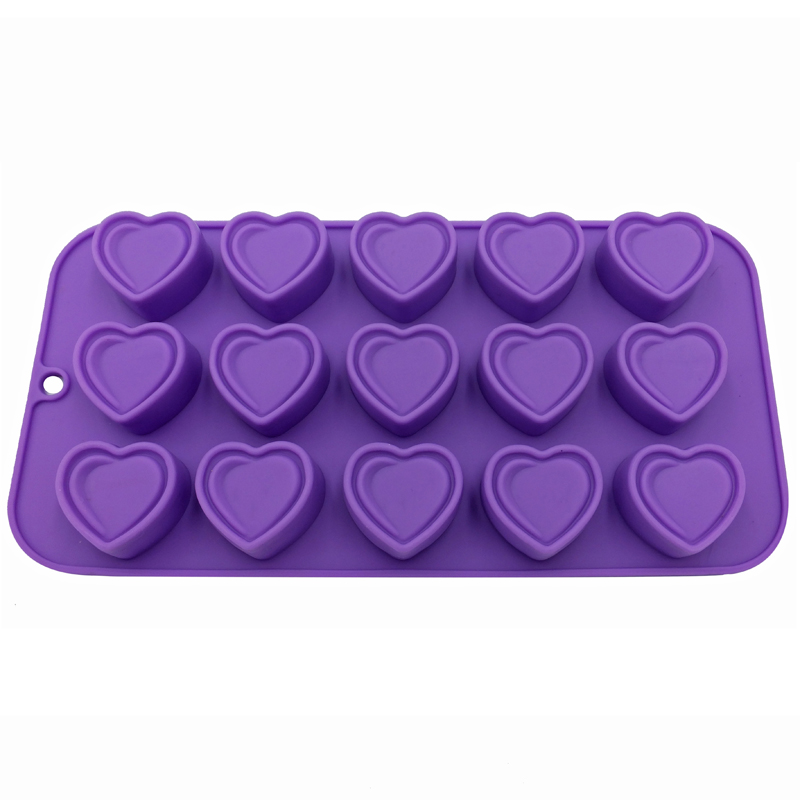 Sweet Love Silicone Heart Shape Chocolate Molds